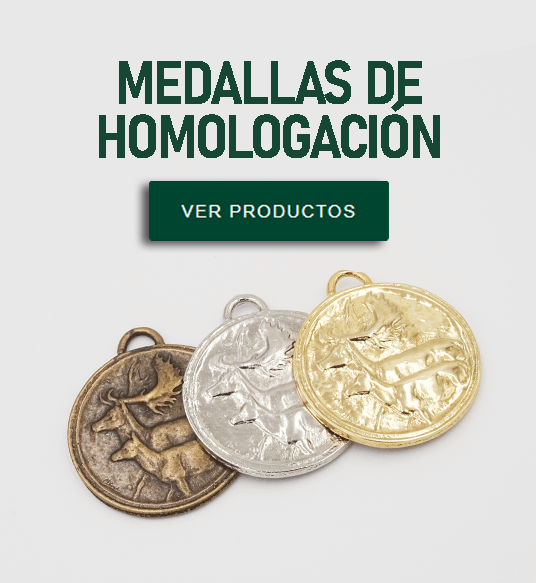 Tablas para taxidermia Medallas de homologación